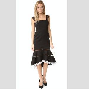 Alexis authentic black cocktail lace dress XS